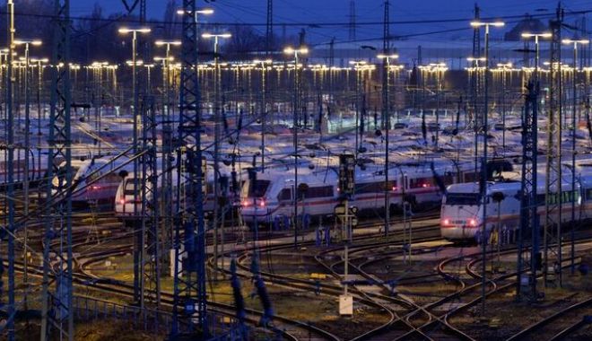 Transportul în Germania, paralizat de o grevă naţională