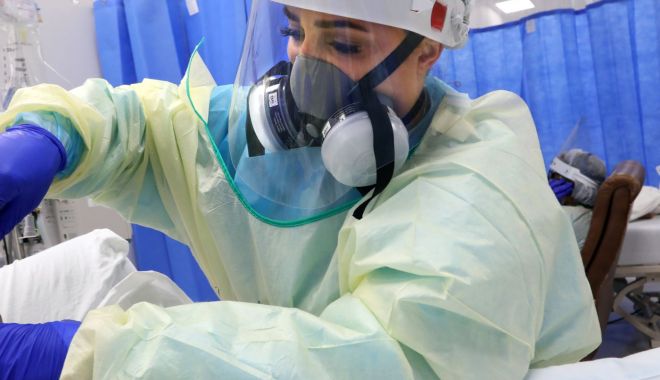 Aproximativ 20% dintre paturile de terapie intensivă sunt alocate pacienţilor infectaţi cu Covid-19