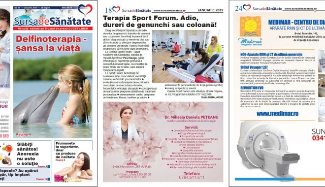 Vineri, în chioșcurile Cuget Liber, revista Sursa de sănătate. Se difuzează GRATUIT! - ghid-1548862418.jpg