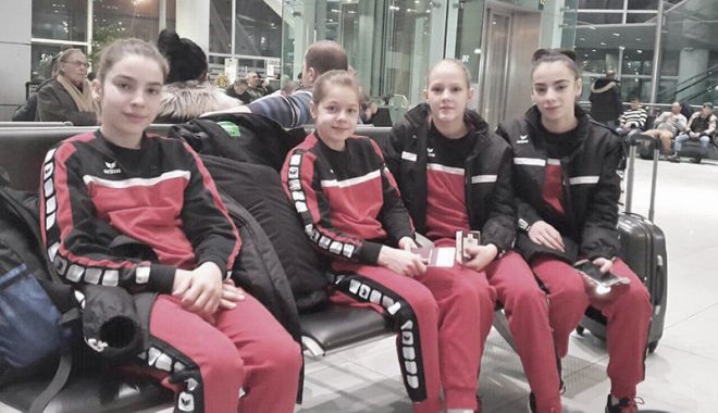 Gimnastă a CS Farul, la 