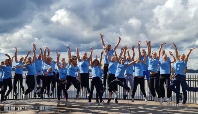 Gimnaste şi antrenori constănţeni, cantonament în Finlanda. „Exerciţiile au dat rezultate” - gimnaste-1629371269.jpg