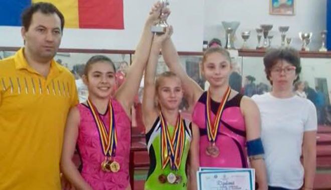 Gimnastele de la CSS 1 Constanța,  pe podiumul 