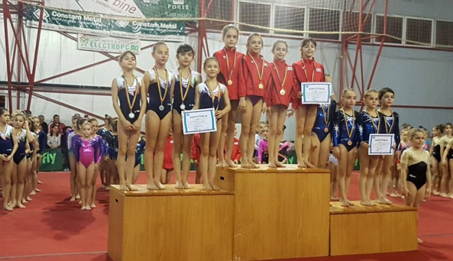 Gimnastele constănțene au impresionat  la Naționalele CSS-urilor - gimnastica-1491493152.jpg