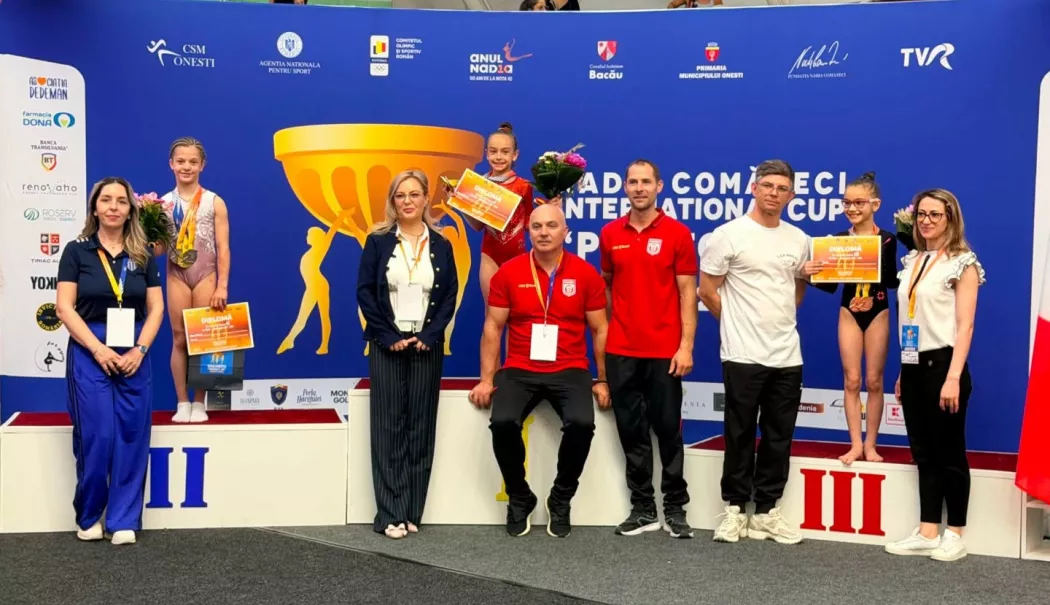 Gimnastele de la CS Farul, remarcate la concursul „Perfect 10” organizat în cinstea Nadiei Comăneci - gimnastica-farul-1780483047.webp