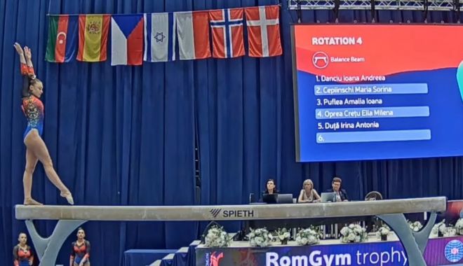 Ana Maria Bărbosu şi România A, victorioase la competiţia de gimnastică RomGym Trophy 2023 - gimnastica-victorie-1693756085.jpg
