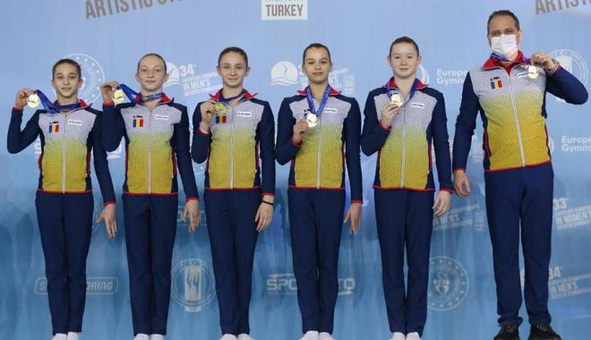 Gimnastică / Aur european pentru România pe echipe şi la individual compus - junioare - gimnasticaaur1812-1608314506.jpg