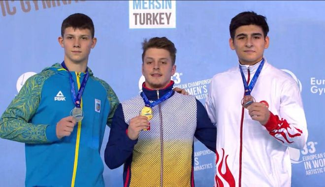 Gimnastică / Gabriel Burtănete, campion european în proba de sărituri - gimnasticaeuro1312-1607862510.jpg
