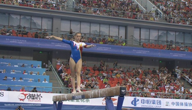 Gimnastică: România, pe locul 7 al clasamentului provizoriu la CM 2014 - gimnasticamondialesursafacebook-1412603278.jpg