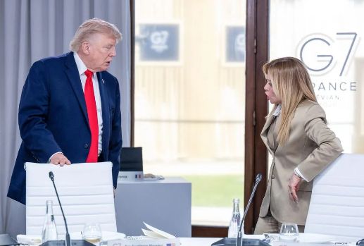 Giorgia Meloni și Donald Trump, discuție clarificatoare în marja summitului G7 de la Evian - giorgia-1781695540.webp