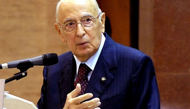 Giorgio Napolitano a fost reales în funcția de președinte al Republicii Italiene - giorgionapolitano1-1366478213.jpg