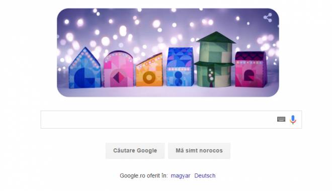 Google sărbătorește Crăciunul printr-un logo special - google-1451033996.jpg