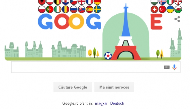 EURO 2016 este marcat de GOOGLE printr-un logo special - google-1465538358.jpg