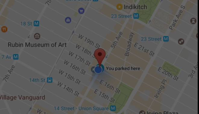 Vești grozave pentru șoferi! Google Maps ne spune unde am parcat mașina - googlemapsparcare19995200-1490107792.jpg