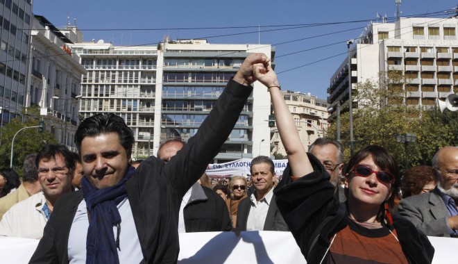 O grevă generală de 48 de ore  împotriva austerității paralizează Grecia - grecia20-1352246248.jpg