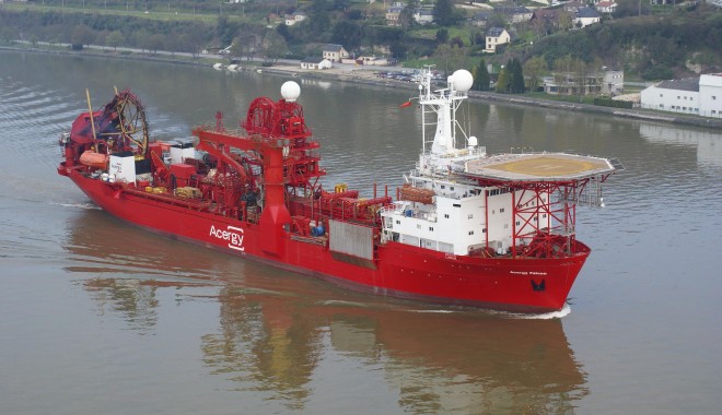 GSP a cumpărat o navă pentru instalarea conductelor subacvatice - gspfalcon-1313764482.jpg