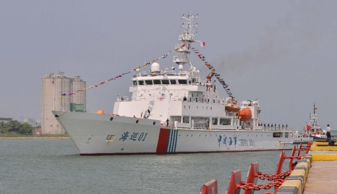China va trimite cel puțin șapte nave în sudul Oceanului Indian, în căutarea avionului dispărut - haixun01-1395387528.jpg