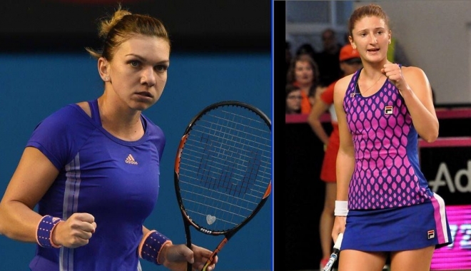 Abandon în meciul dintre Halep și Begu - halepbegu-1474892296.jpg