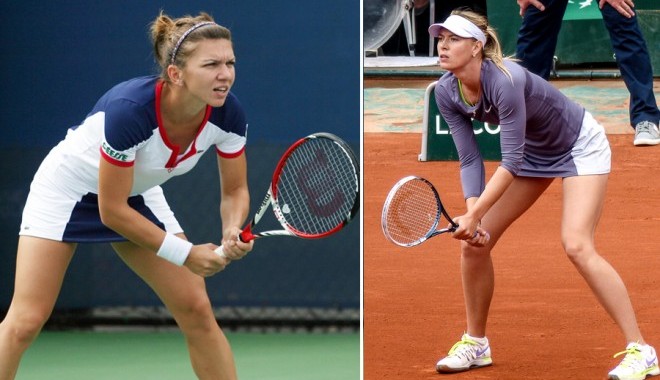 Simona Halep joacă cu Maria Șarapova în sferturi la Cincinnati - halepsharapova660x403-1408095963.jpg