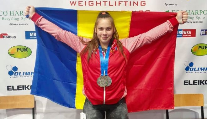 Halterofila Petronela Budăi, locul 6 la Mondialele de juniori din Mexic - haltere-budai-1700573425.jpg