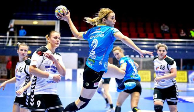 În week-end, Final Four-ul  Cupei României la handbal feminin - handbal-1555691679.jpg