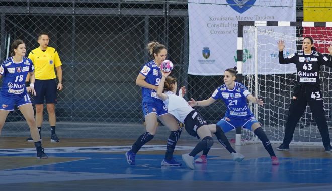 Handbal / Liga Naţională feminină, etapa a 27-a. Rezultate şi clasament - handbalfeminin-1621838219.jpg