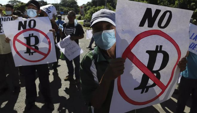 Haos în El Salvador după ce a fost adoptată bitcoin ca monedă de plată - haosinelsalvador-1631104966.jpg
