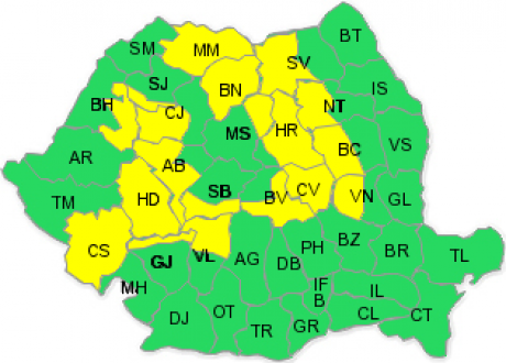 România, sub COD GALBEN de NINSORI. Care sunt regiunile afectate - harta-1386241940.jpg