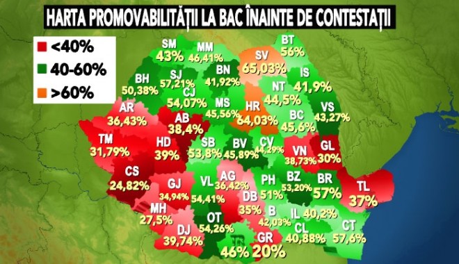 Scandal după rezultatele Bacalaureat 2011: Județele fruntașe nu aveau camere de supraveghere - hartabacalaureat74913700-1309799926.jpg