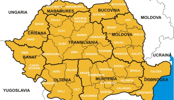 Un oraș din România, în topul celor mai idilice locuri din Europa - hartaromania-1353100436.jpg