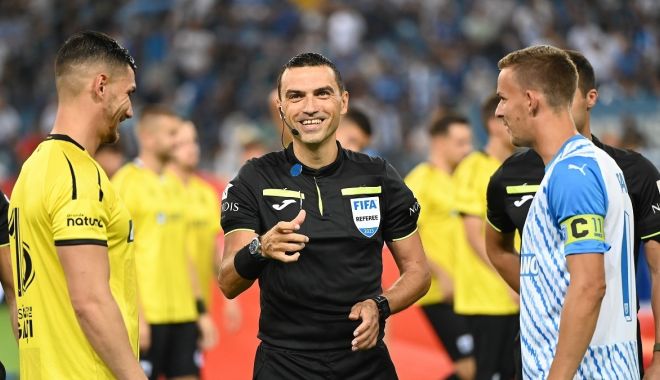 Ovidiu Hațegan a arbitrat primul meci la centru după infarctul suferit în urmă cu 16 luni - hategan-meci-1690279756.jpg