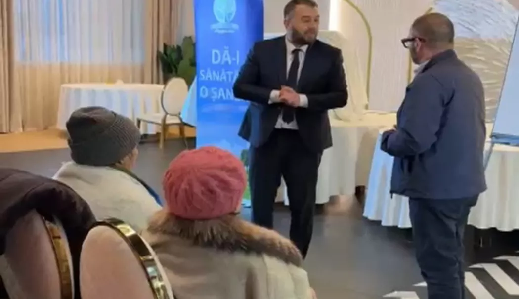 Prezentare de produse oprită de Protecția Consumatorilor la Constanța. Vârstnicii, vizați de vânzări suspecte - hc-1773424037.webp