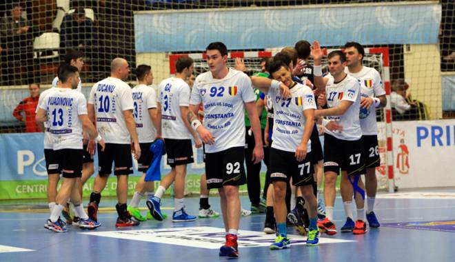Handbal masculin/ Cupa EHF: HCM Constanța a cedat în fața Sankt Petersburg, în penultimul meci al grupei - hcmgata-1426533998.jpg