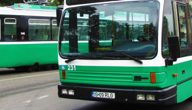 Şofer ieșean, oprit să mai conducă autobuzele de transport public, după ce a pus în parbriz afişe antivaccin - headerdespre-1631801404.jpg