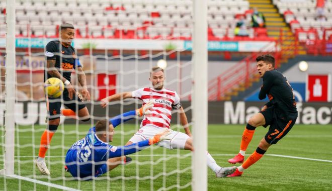 Ianis Hagi a înscris un gol în meciul dintre Rangers și Hamilton - ianis-1598784199.jpg