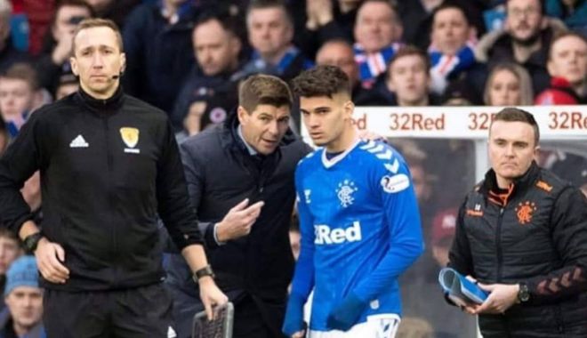 Fotbal / Ianis Hagi, şapte pase decisive pentru Rangers - ianis-1602675973.jpg