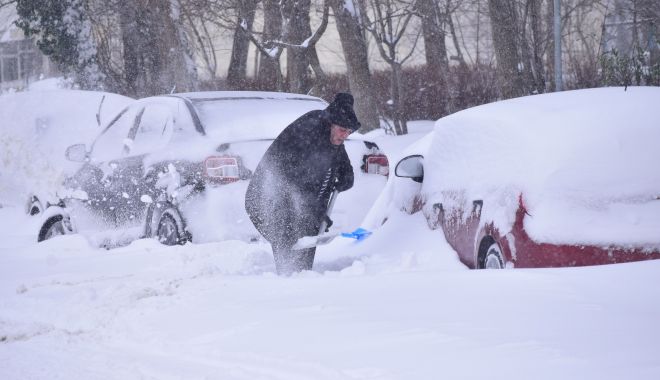 Vine un nou val de frig și ninsori! 