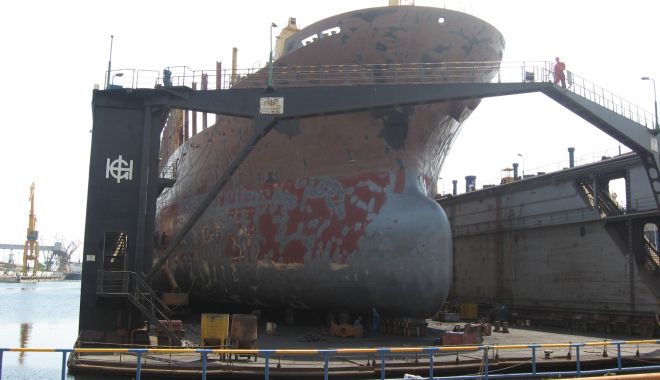 Iată câte nave străine sunt în reparații în porturile maritime românești