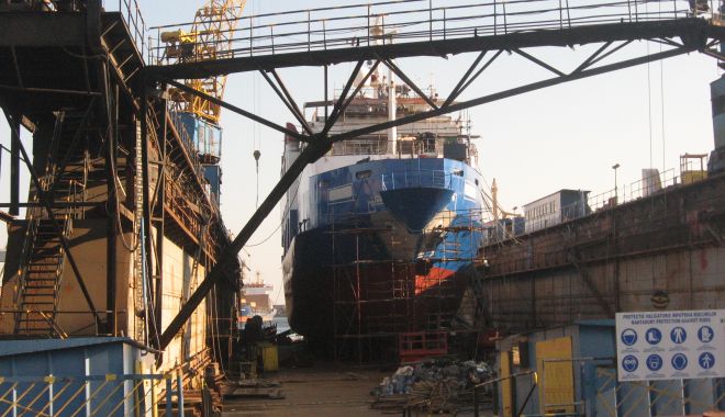 Iată câte nave străine sunt în reparații în porturile maritime românești