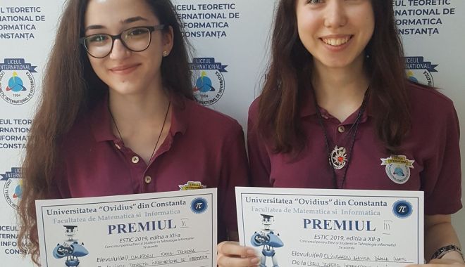 Două eleve de la Liceul Internațional, premiante în tehnologia informației - ichc-1559137601.jpg
