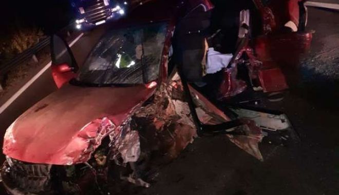 Şoferul unui autoturism, rănit grav în urma coliziunii cu un autocar în care erau 21 de persoane - ici281022isuvalcea-1666938687.jpeg