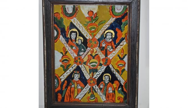 Icoana „Masa Raiului” de la Nicula, pe simezele Muzeului de Artă Populară - icoana2-1614185245.jpg