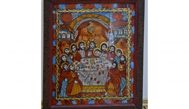 „Cina cea de taină”, cu cei şase apostoli şi Iisus, la Muzeul de Artă Populară - icoana2-1618241270.jpg
