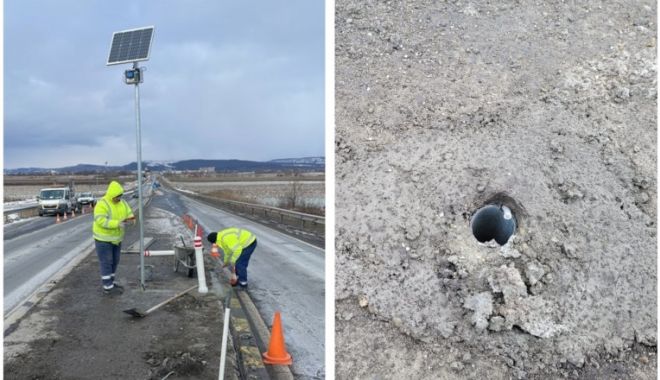 Iluminatul de pe DN1 nu a rezistat nicio săptămână. S-au furat panourile solare și bateriile - iluminat-1643894697.jpg