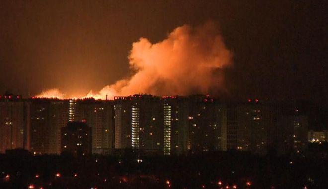 Noi explozii în orașele ucrainene, sirenele au sunat în timpul nopții