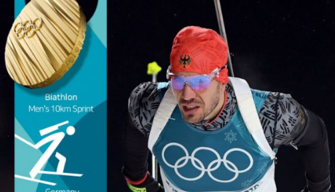 Germanul Arnd Peiffer – campion olimpic la sprint. Cornel Puchianu – locul 60 - image201802112227914741arndpeiff-1518423869.jpg