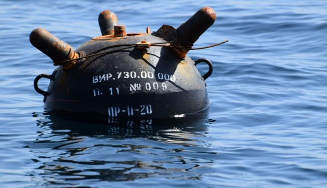 ALERTĂ în Marea Neagră! O nouă mină marină a fost depistată în apă. Populaţia, evacuată
