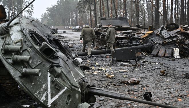 Armata Ucrainei a distrus 9.775 de tancuri și vehicule blindate rusești - image2022042254735450tancuriruse-1676292115.jpg