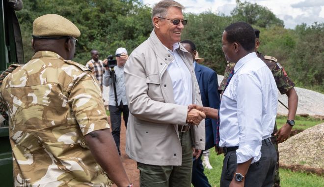 Preşedintele Klaus Iohannis a fost primit de omologul său din Tanzania