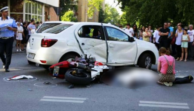 ACCIDENT ÎNFIORĂTOR! O șoferiță de 25 de ani, care nu s-a asigurat, a UCIS un tânăr motociclist, tatăl a doi copii - img-1496220229.jpg