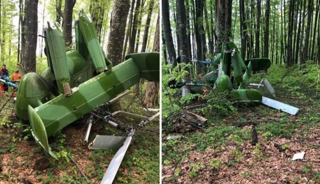 Ce au descoperit anchetatorii despre pilotul mort în elicopterul clandestin, prăbușit - img-1557485312.jpg